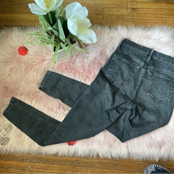 Ladies Topshop Black Jamie Jeans - Picture 6 of 11